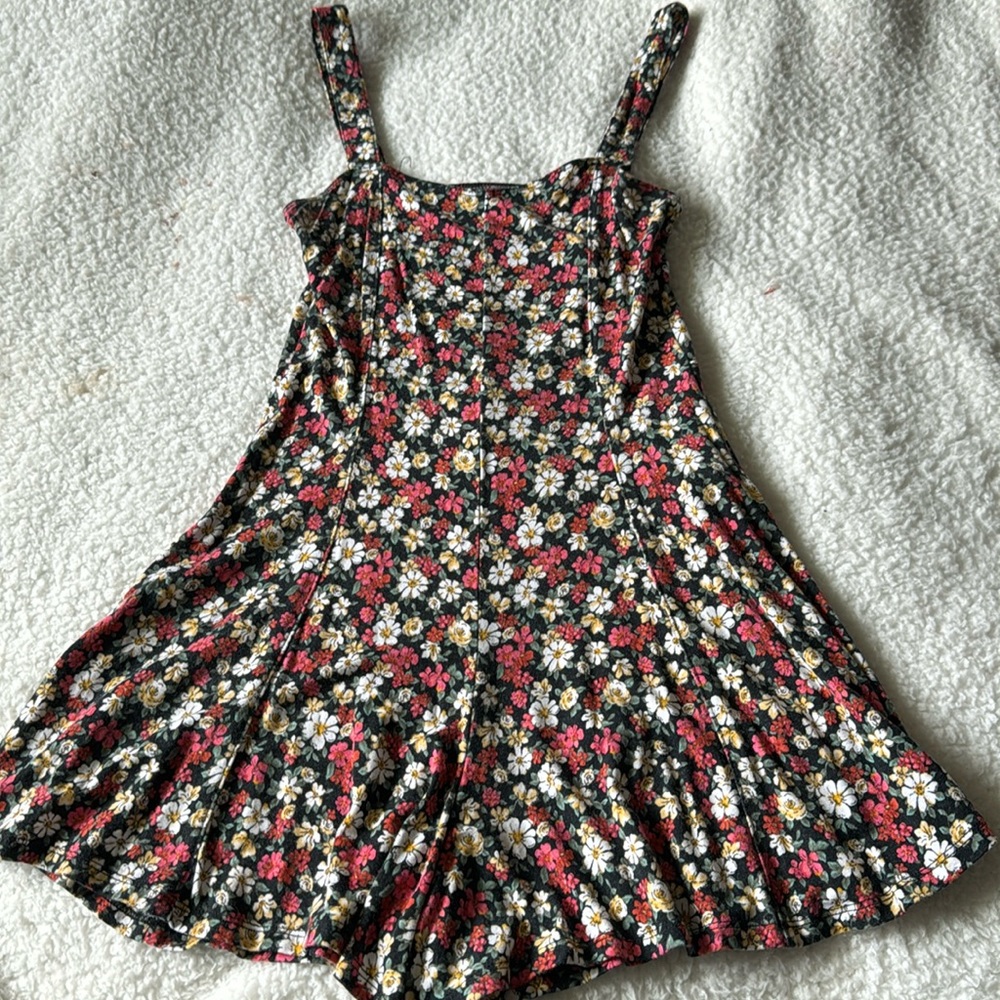 Forever 21 floral romper